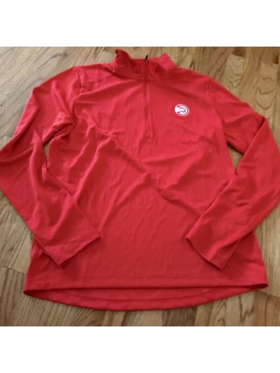 Nike Other - Nike Mens 3/4 Zip Red Hawks Long Sleeve Shirt Medium
